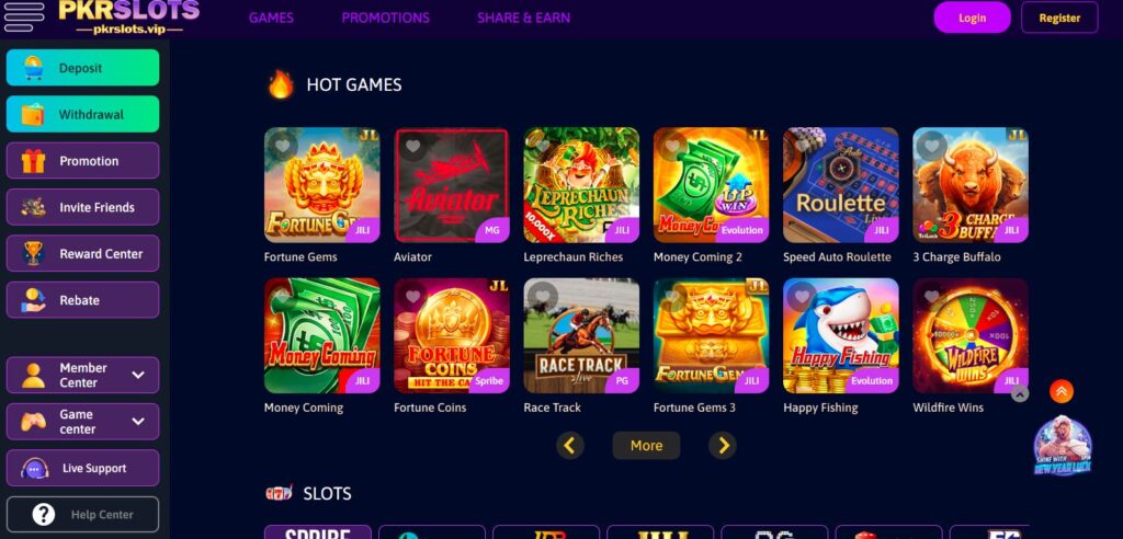 pkr slots apk